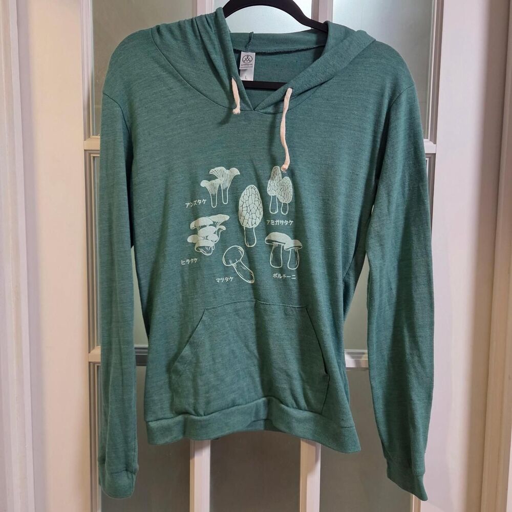 Unbranded Women's Green and Blue Sweatshirt